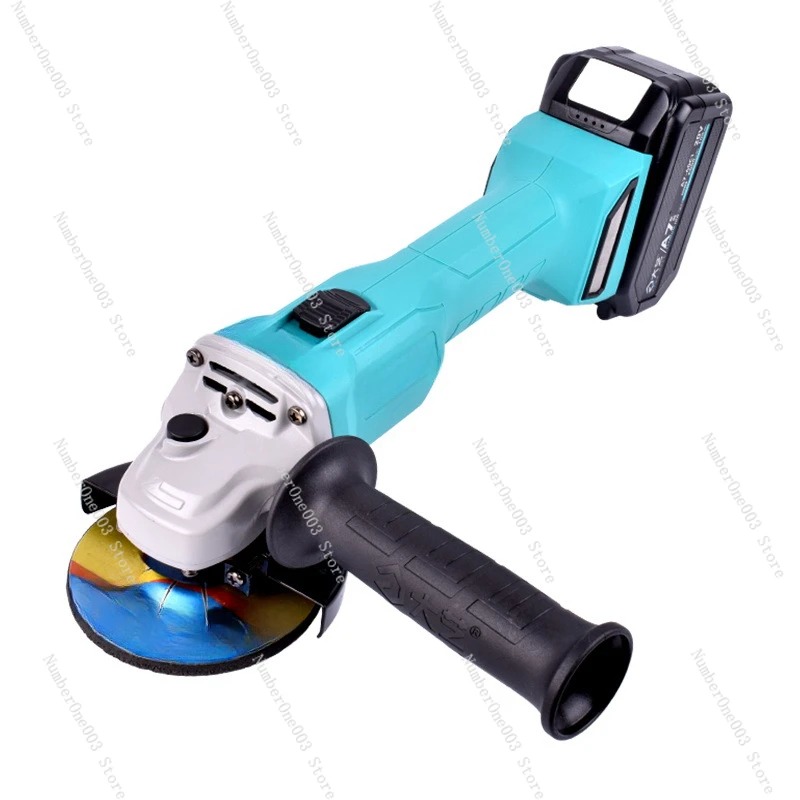 Brushless Angle Grinder Battery Powered - เครื่องเจียรไร้แปรงถ่าน แบตเตอรี่ลิเธียม ชาร์จซ้ำได้ สำหรับตัดและเจียร เครื่องมือไฟฟ้าแบบมือถือ รุ่น