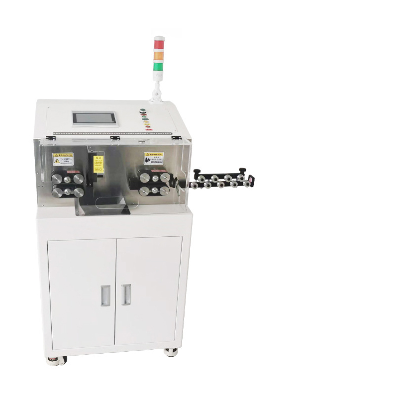 Automatic Wire Stripper Cutter - เครื่องตัดและปอกสายไฟฟ้าอัตโนมัติขนาดเล็ก 50 ตารางมิลลิเมตร สำหรับสายทองแดง