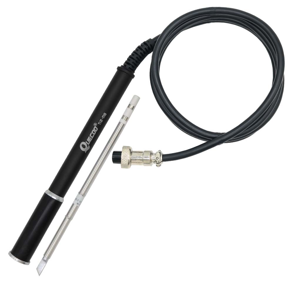 Digital Soldering Station T12 - 2019 ใหม่มาถึง T12-M8 อลูมิเนียมจับสีดำสำหรับ OLED/LED Digital