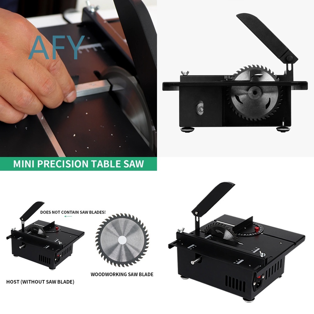 Mini Table Saw For Woodworking - เลื่อยวงเดือนขนาดเล็ก 1200W สำหรับงานไม้ DIY เครื่องมือตัดเลื่อนไฟฟ้าสำหรับงานช่างที่บ้านอเนกประสงค์