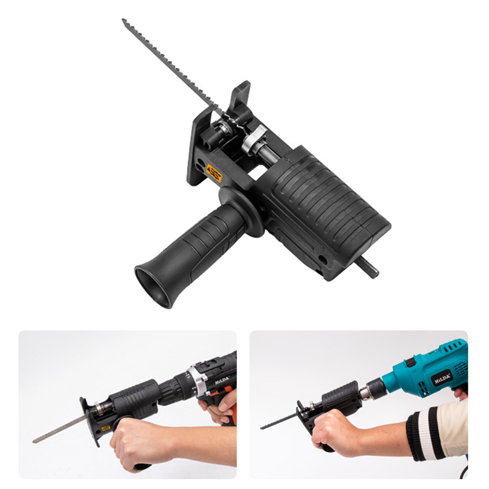 อะแดปเตอร์เลื่อยลูกสูบแบบพกพา  - Reciprocating Saw Attachment Drill บทวิจารณ์และราคา