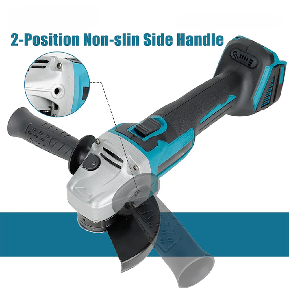 เครื่องขัดกำลังสูง, เครื่องเจี - Brushless Angle Grinder Battery Powered บทวิจารณ์และราคา