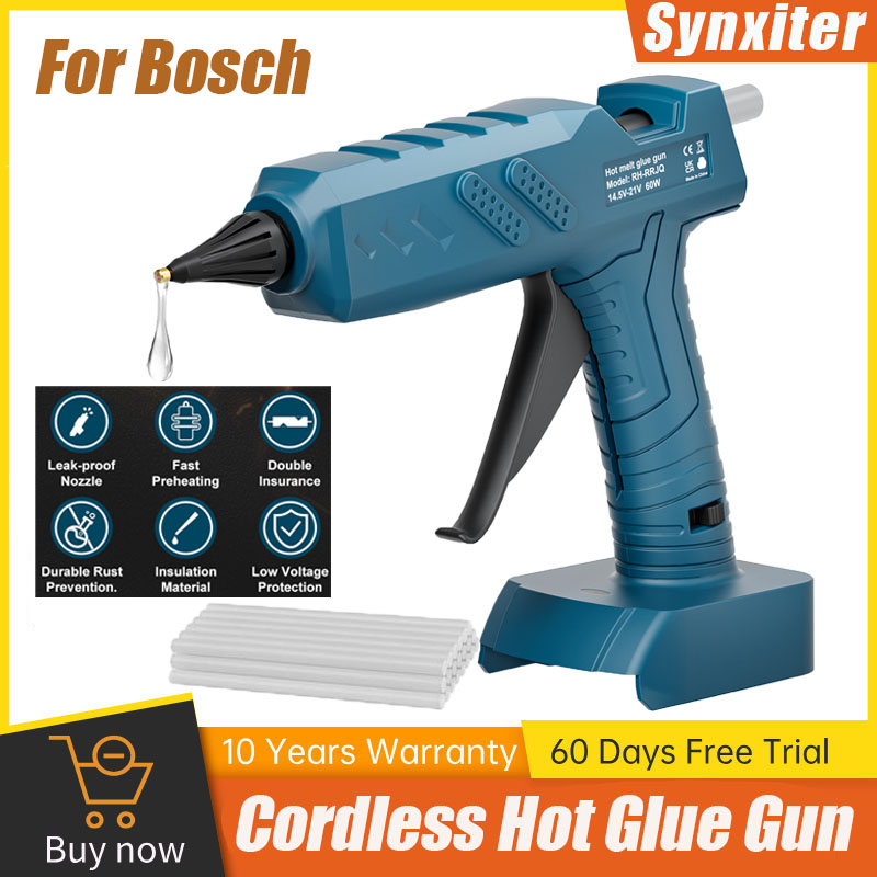 Synxiter ไร้สาย Hot Melt กาวปื - Hot Melt Glue Gun Cordless บทวิจารณ์และราคา