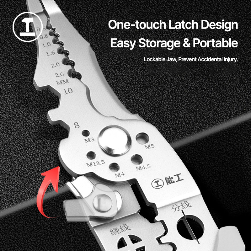 กรีเนอร์ คีมปอกสายไฟ ตัด ย้ำ ป - Automatic Wire Stripper Cutter บทวิจารณ์และราคา