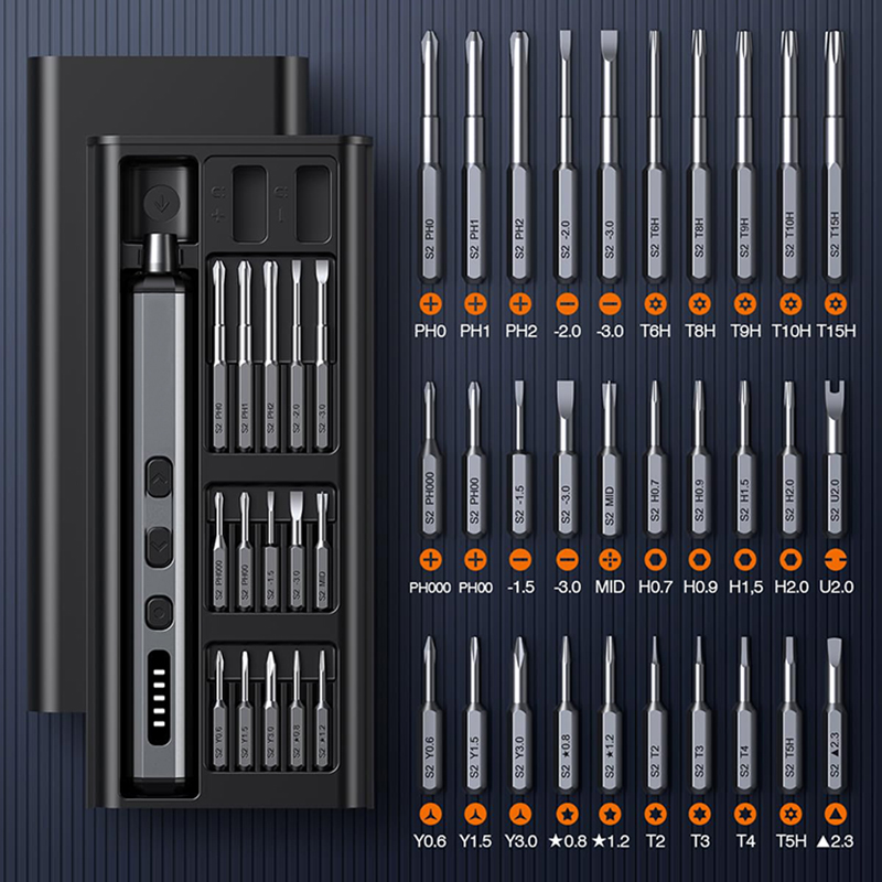 ไขควงไฟฟ้าชุด Precision ชุดเคร - Electric Screwdriver Rechargeable Usb บทวิจารณ์และราคา