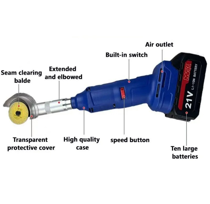 มอเตอร์ไร้สายแบบไร้แปรงถ่าน ใช - Brushless Angle Grinder Battery Powered บทวิจารณ์และราคา