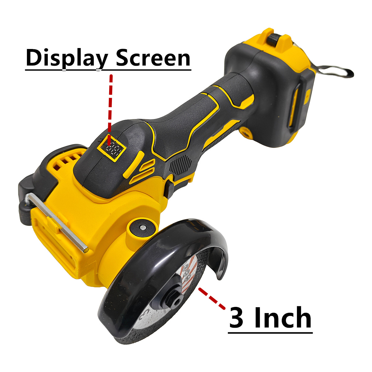 เครื่องเจียรมุมไร้แปรงถ่าน 3 น - Brushless Angle Grinder Battery Powered บทวิจารณ์และราคา