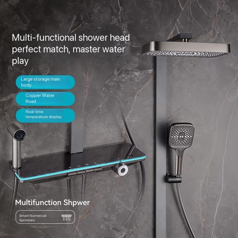 ชุดฝักบัวอาบน้ำพร้อมไฟ Ambient - Plumbing บทวิจารณ์และราคา