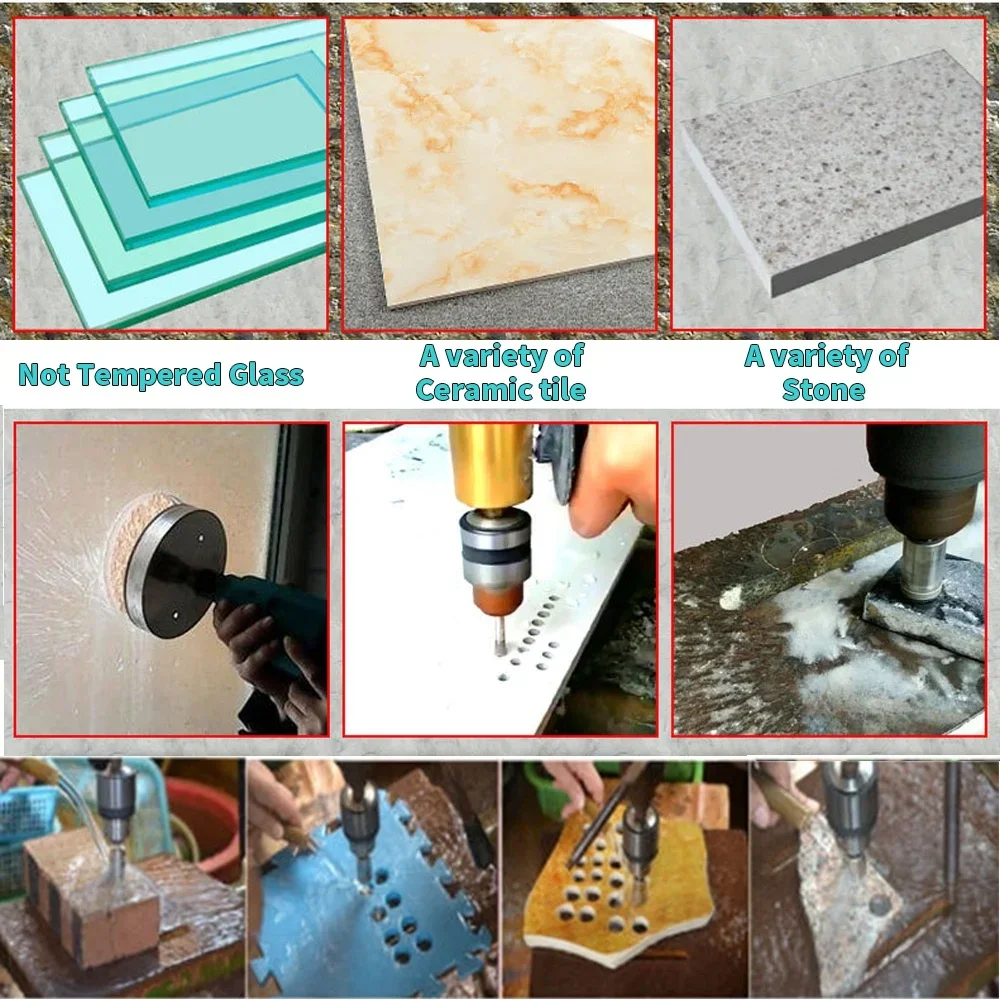 ชุดดอกสว่านเคลือบเพชร 10 ชิ้น  - Reciprocating Saw Attachment Drill บทวิจารณ์และราคา