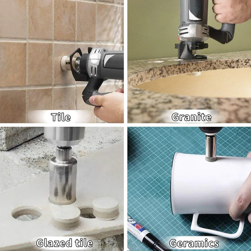ชุดดอกสว่านเคลือบเพชร 10 ชิ้น  - Reciprocating Saw Attachment Drill บทวิจารณ์และราคา