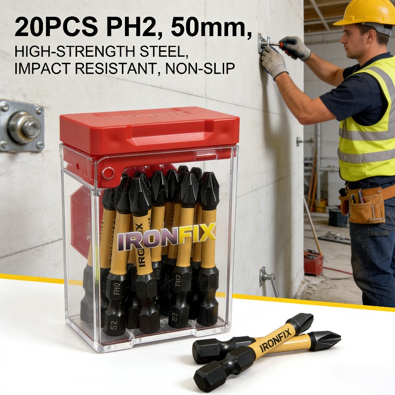 ชุดดอกไขควง PH2 20 ชิ้น ทนทาน  - Hardware บทวิจารณ์และราคา