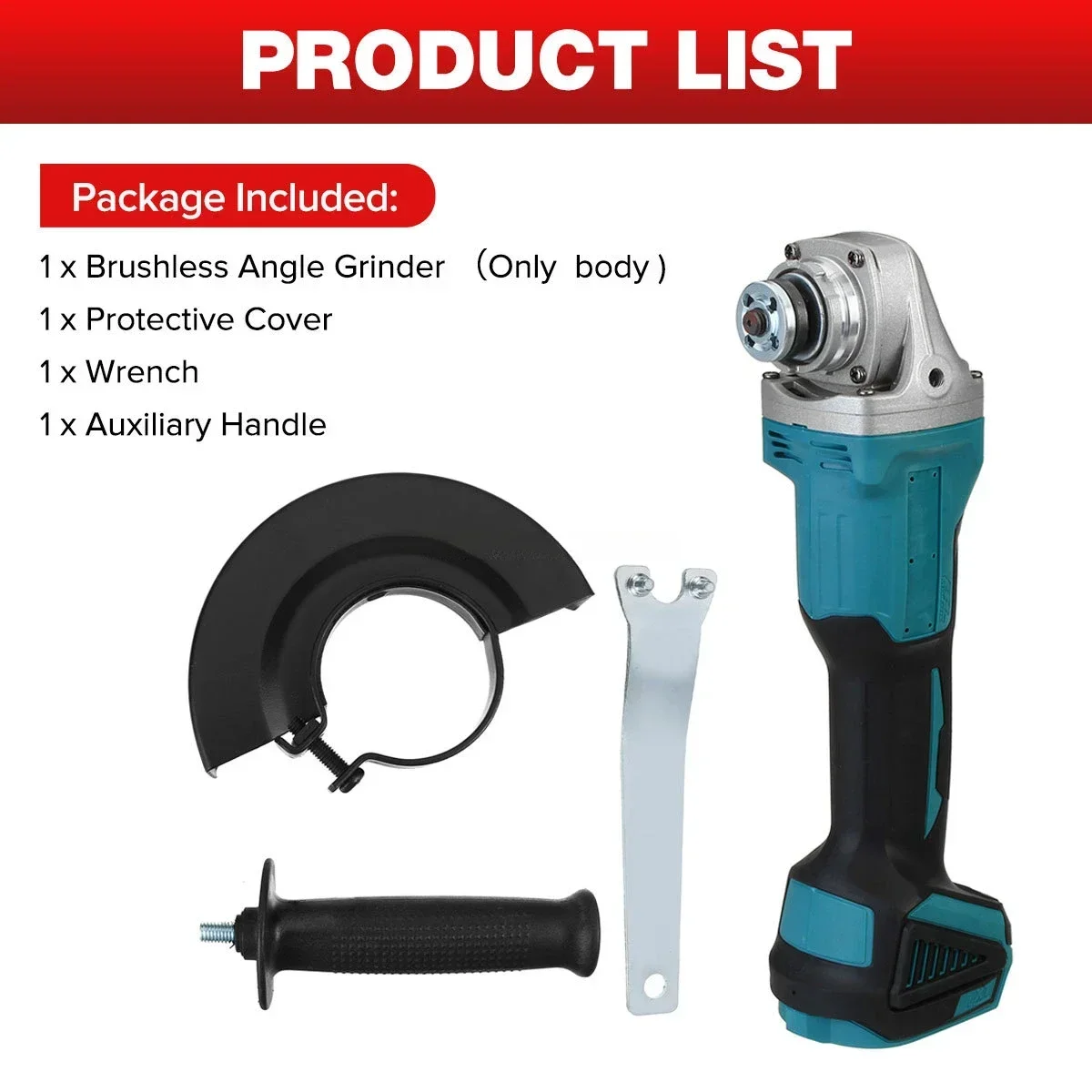 เครื่องเจียรมุมไร้สาย 125 มม.  - Brushless Angle Grinder Battery Powered บทวิจารณ์และราคา