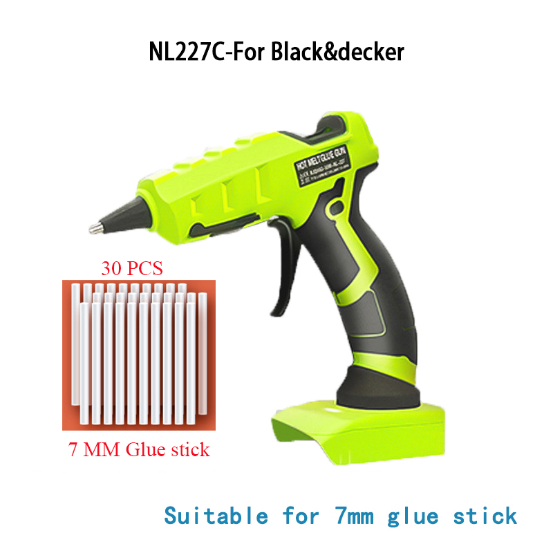 ปืนกาวร้อนไร้สาย 50W สำหรับแบต - Hot Melt Glue Gun Cordless บทวิจารณ์และราคา