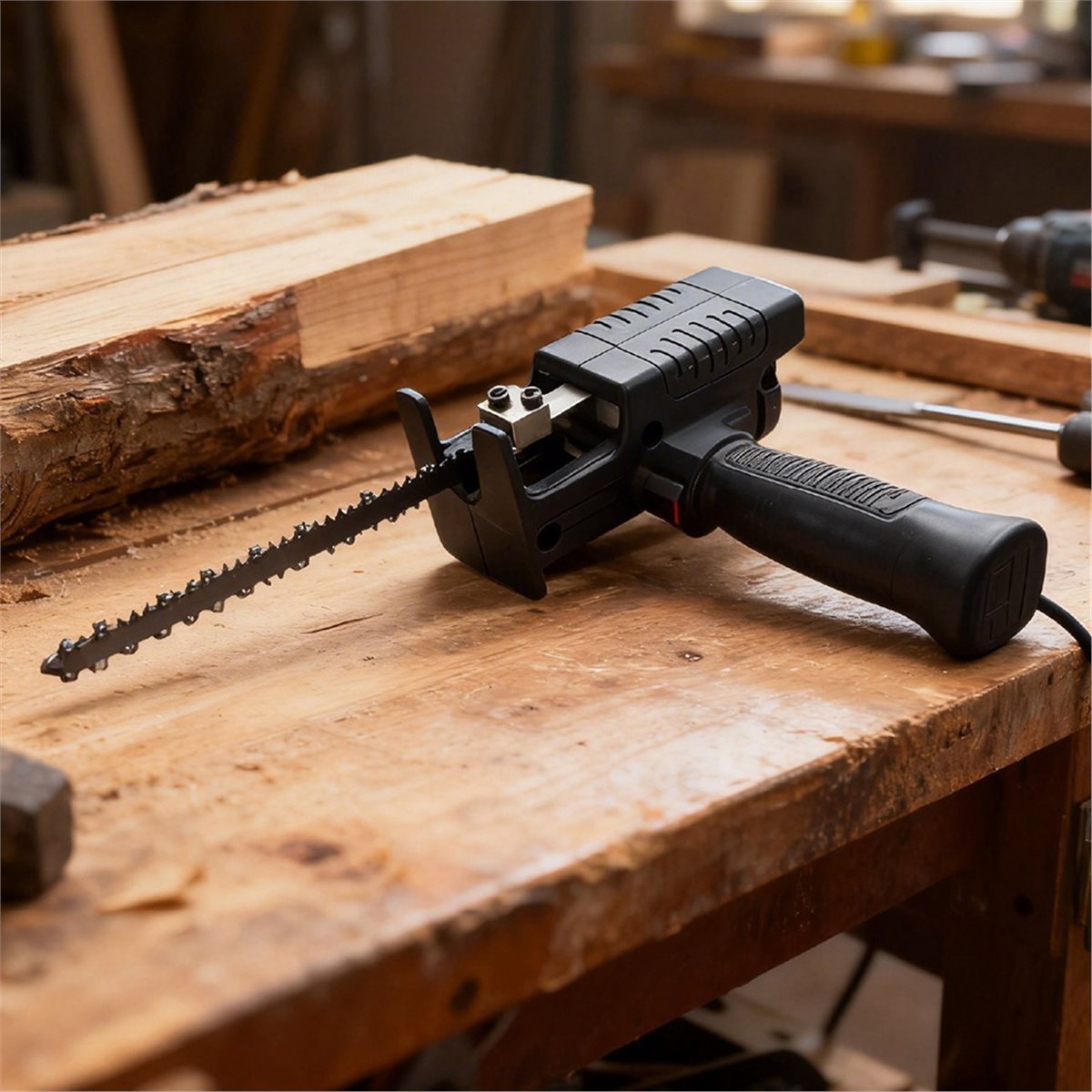 ชุดอะแดปเตอร์เลื่อยลูกสูบแบบเป - Reciprocating Saw Attachment Drill บทวิจารณ์และราคา