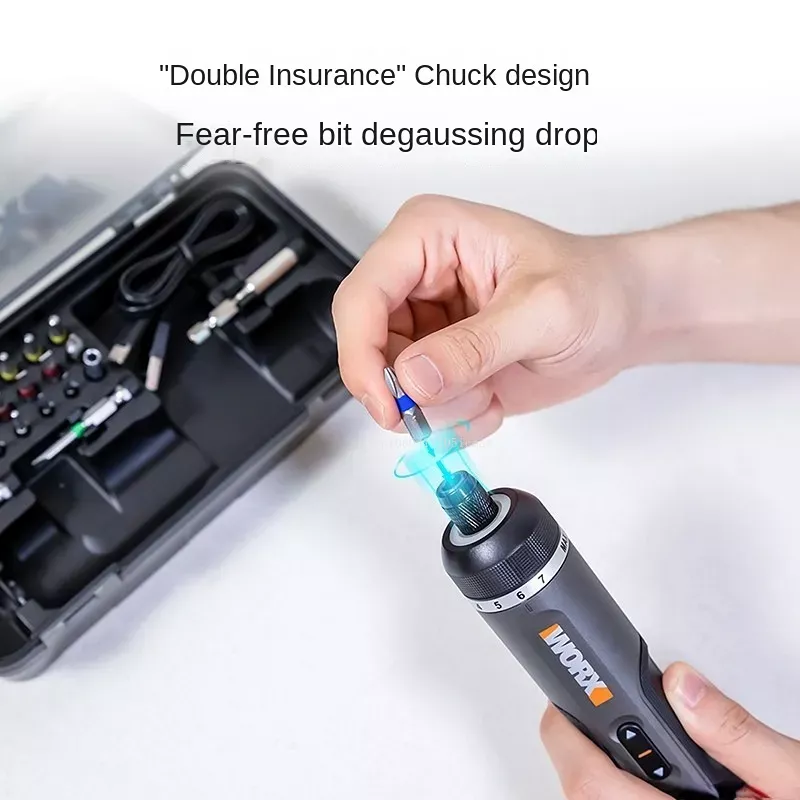 WORX WX242 4V ไขควงไฟฟ้าชุดสมา - Electric Screwdriver Rechargeable Usb บทวิจารณ์และราคา