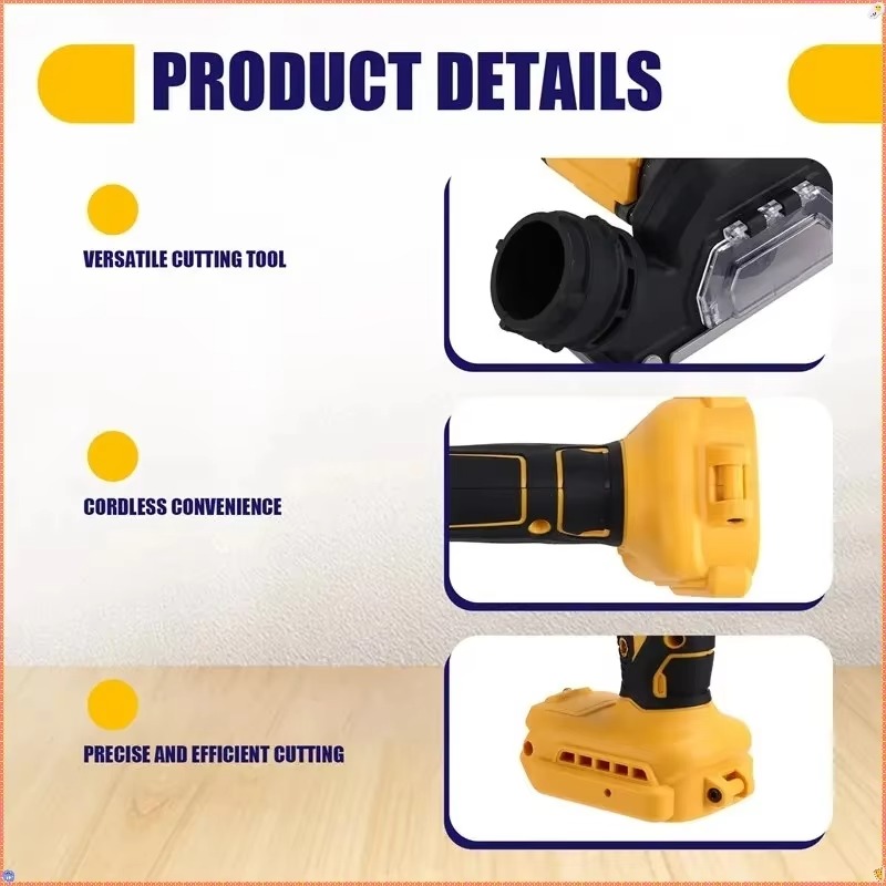 เครื่องเจียรไฟฟ้าไร้สายขนาดเล็ - Brushless Angle Grinder Battery Powered บทวิจารณ์และราคา